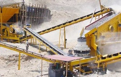 200 tons of basalt crushing plant in India