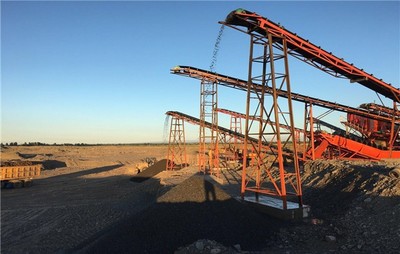 Afghan copper ore dressing production line