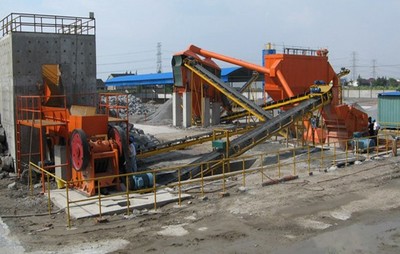 limestone hammer crushing  plant in India